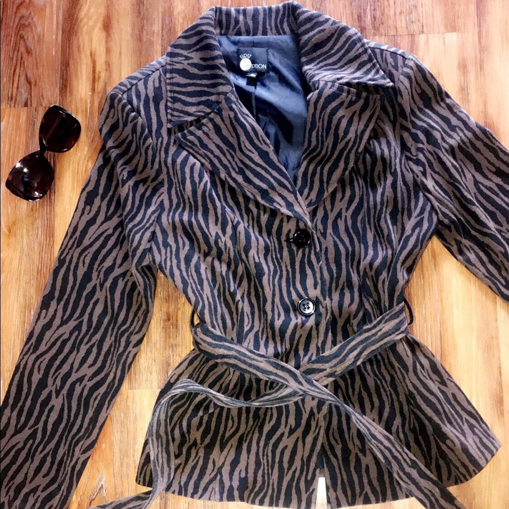 🖤🦓 zebra print jacket🦓🖤